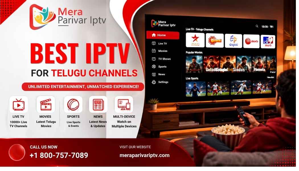 Best IPTV for Telugu Channels