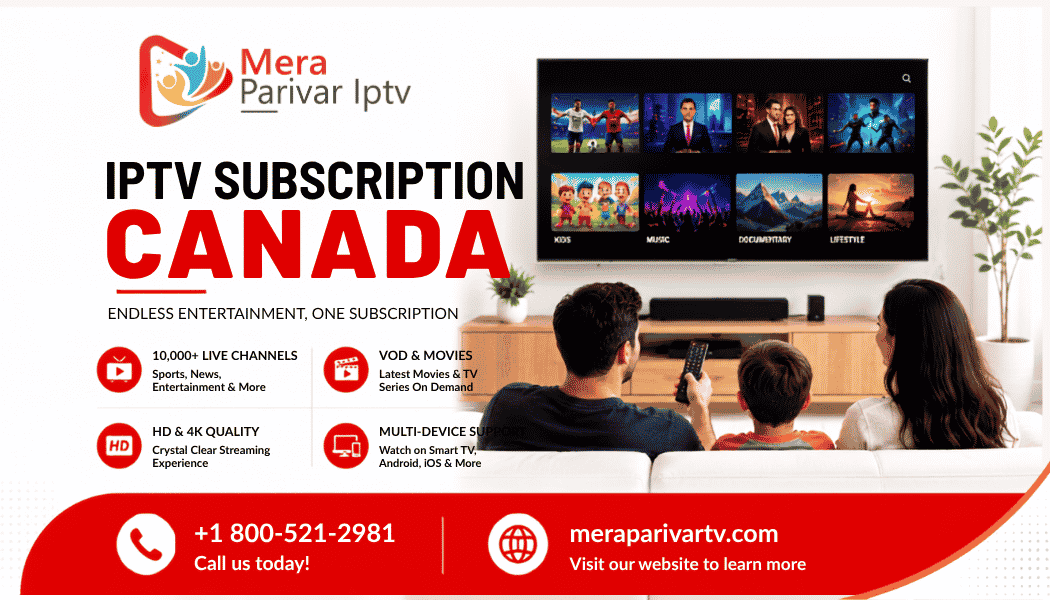IPTV subscription Canada